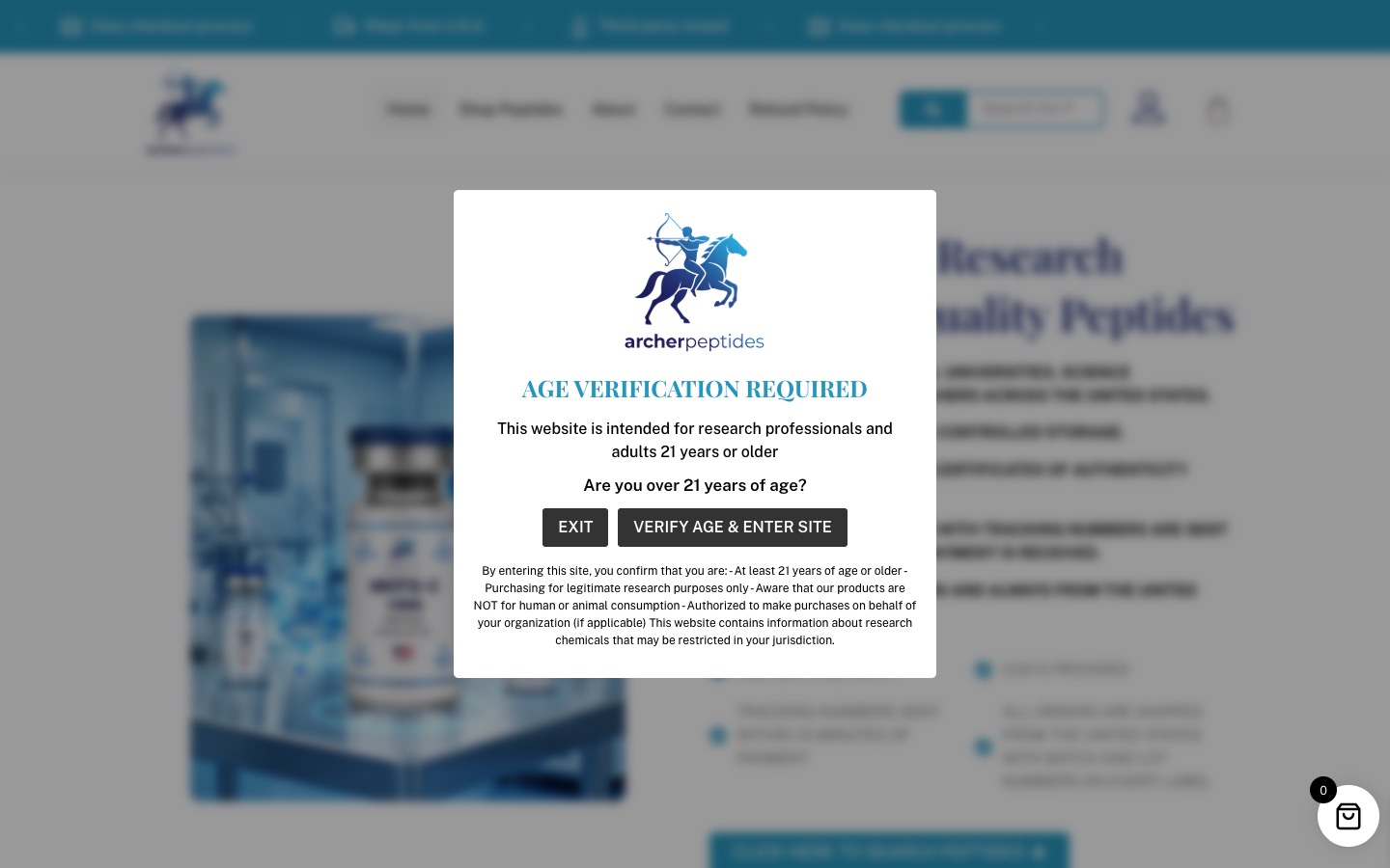The current homepage